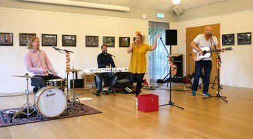 Babybandets koncert lørdag den 3. oktober 2020.
